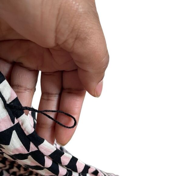 Who What Wear Dress Women’s Size XXL Geometric Print Fit N Flair ALTERED - Picture 6 of 10